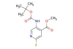 eMolecules​ Pharmablock / methyl 5-[(tert-butoxy)carbonyl]amino-2-fluoropyridine-4-carboxylate