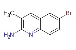 eMolecules​ Pharmablock / 6-bromo-3-methyl-quinolin-2-amine / 25mg / 551157894