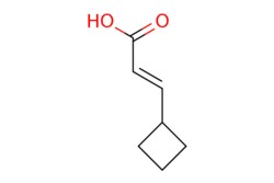 eMolecules​&nbsp;Pharmablock / (2E)-3-cyclobutylprop-2-enoic acid / 25mg / 551154888 / PBTQ8178 / 0.000 / 1355450-70-2 / MFCD06227778 / 126.155 / C7H10O2
