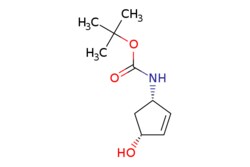 eMolecules​&nbsp;Pharmablock / tert-butyl N-[(1S4R)-4-hydroxycyclopent-2-en-1-yl]carbamate / 25mg / 551146909 / PBSQ2001 / 0.000 / 201054-55-9 / MFCD09954960 / 199.250 / C10H17NO3