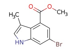 eMolecules​ Pharmablock / methyl 6-bromo-3-methyl-1H-indole-4-carboxylate