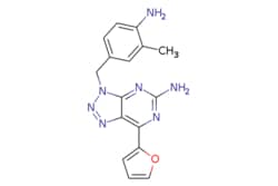 eMolecules​&nbsp;Ambeed / 3-(4-Amino-3-methylbenzyl)-7-(furan-2-yl)-3H-[123]triazolo[45-d]pyrimidin-5-amine / 5mg / 534566755 / A155723 /  / 442908-10-3 / MFCD12024697 / 321.344 / C16H15N7O