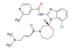 eMolecules​ 1508250-71-2 | Ambeed | (RE)-N-(7-chloro-1-(1-(4-(dimethylamino)but-2-enoyl)azepan-3-yl)-1H-benzo[d]imidazol-2-yl)-2-methylisonicotinamide