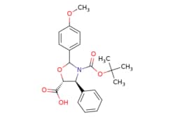 eMolecules​ 196404-55-4 | Ambeed | (4S5R)-3-(tert-Butoxycarbonyl)-2-(4-methoxyphenyl)-4-phenyloxazolidine-5-carboxylic