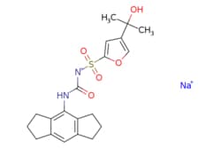 eMolecules​ 256373-96-3 | Ambeed | Sodium ((123567-hexahydro-s-indacen-4-yl)carbamoyl)((4-(2-hydroxypropan-2-yl)furan-2-yl)sulfonyl)amide
