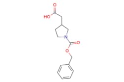 eMolecules​&nbsp;Ambeed / 2-(1-((Benzyloxy)carbonyl)pyrrolidin-3-yl)acetic acid / 100mg / 521447481 / A756993 /  / 886362-65-8 / MFCD02179025 / 263.293 / C14H17NO4