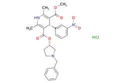 eMolecules​&nbsp;Medchem Express / Barnidipine (hydrochloride) / 10mg / 482203872 / HY-107322 /  / 104757-53-1 / MFCD00915772 / 528.000 / C27H30ClN3O6