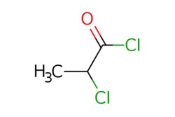 eMolecules​&nbsp;AstaTech / 2-CHLOROPROPIONYL CHLORIDE / 5g / 347150824 / W13261 / 95.000 / 7623-09-8 / MFCD00000862 / 126.960 / C3H4Cl2O