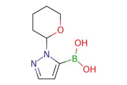 eMolecules​&nbsp;AstaTech / (1-(TETRAHYDRO-2H-PYRAN-2-YL)-1H-PYRAZOL-5-YL)BORONIC ACID / 0.25g / 347152094 / W13710 / 95.000 / 1105511-68-9 / MFCD11046121 / 196.010 / C8H13BN2O3