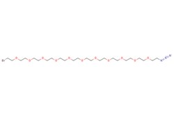 eMolecules​&nbsp;Broadpharm / Bromo-PEG11-azide / 100mg / 779524430 / BP-29702 / 98.000 / 2098982-00-2 / [null] / 634.562 / C24H48BrN3O11