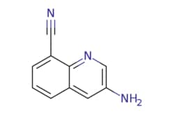 eMolecules​&nbsp;AstaTech / 3-AMINOQUINOLINE-8-CARBONITRILE / 0.1g / 722708802 / K10151 / 95.000 / 347146-19-4 / MFCD18377720 / 169.187 / C10H7N3