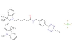 eMolecules​&nbsp;Broadpharm / Cy3 methyltetrazine / 5mg / 374905208 / BP-23947 / 95.000 / 2183473-57-4 / [null] / 727.660 / C40H46BF4N7O