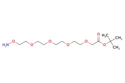 eMolecules​&nbsp;Broadpharm / Aminooxy-PEG4-CH2CO2tBu / 100mg / 336613504 / BP-23421 / 98.000 / 2062663-62-9 / MFCD30536168 / 323.386 / C14H29NO7