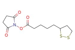 eMolecules​&nbsp;Broadpharm / alpha-lipoic acid-NHS / 500mg / 268504916 / BP-22515 / 95.000 / 40846-94-4 / MFCD09028032 / 303.390 / C12H17NO4S2