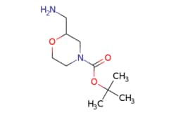 eMolecules​&nbsp;140645-53-0 | tert-Butyl 2-(aminomethyl)morpholine-4-carboxylate | Synthonix | MFCD06410633 | 216.281 | C10H20N2O3 | 95.000 | CC(C)(C)OC(=O)N1CCOC(CN)C1 | 100mg | 801135340