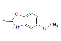 eMolecules​&nbsp;Pharmablock / 5-methoxy-3H-13-benzoxazole-2-thione / 25mg / 767154757 / PBT5466 / 0.000 / 49559-83-3 / MFCD19687065 / 181.210 / C8H7NO2S