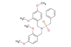 eMolecules​&nbsp;803727-83-5 | Pharmablock |  NN-bis[(24-dimethoxyphenyl)methyl]-1-phenyl-methanesulfonamide |  25mg | 761744517 |  PBJZ394 | 471.57 |  C25H29NO6S