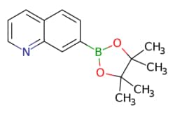 eMolecules​&nbsp;Pharmablock / 7-(tetramethyl-132-dioxaborolan-2-yl)quinoline / 25mg / 761744016 / PB124133 / 0.000 / 851985-81-4 / MFCD08063115 / 255.120 / C15H18BNO2