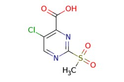 eMolecules​&nbsp;Ambeed / 5-Chloro-2-(methylsulfonyl)pyrimidine-4-carboxylic acid / 1mg / 761012696 / A536947 /  / 38275-34-2 / MFCD00507244 / 236.630 / C6H5ClN2O4S
