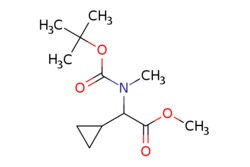eMolecules​ Pharmablock | methyl 2-[tert-butoxycarbonyl(methyl)amino]-2-cyclopropyl-acetate