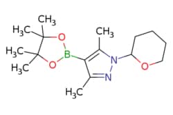 eMolecules​&nbsp;Pharmablock / 35-dimethyl-1-(oxan-2-yl)-4-(tetramethyl-132-dioxaborolan-2-yl)-1H-pyrazole / 25mg / 721772535 / PB07335 / 0.000 / 1126779-11-0 / MFCD12031452 / 306.210 / C16H27BN2O3