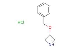 eMolecules​&nbsp;Pharmablock / 3-(benzyloxy)azetidine hydrochloride / 25mg / 721310750 / PBLG1211-1 / 0.000 / 897019-59-9 / MFCD09907646 / 199.680 / C10H14ClNO