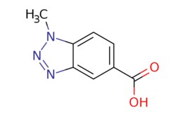 eMolecules​&nbsp;Pharmablock / 1-methyl-1H-123-benzotriazole-5-carboxylic acid / 25mg / 714320939 / PBZ0522 / 0.000 / 305381-67-3 / MFCD03086163 / 177.163 / C8H7N3O2