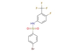 eMolecules​ ChemScene / 4-Bromo-N-(4-fluoro-3-(trifluoromethyl)phenyl)benzenesulfonamide