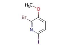 eMolecules​ Pharmablock / 2-bromo-6-iodo-3-methoxy-pyridine / 25mg / 713711221