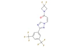 eMolecules​ 1421919-75-6 | Ambeed | (Z)-3-(3-(35-Bis(trifluoromethyl)phenyl)-1H-124-triazol-1-yl)-1-(33-difluoroazetidin-1-yl)prop-2-en-1-one