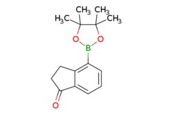 eMolecules​&nbsp;Ambeed / 4-(4455-Tetramethyl-132-dioxaborolan-2-yl)-23-dihydro-1H-inden-1-one / 100mg / 642079697 / A1159188 /  / 1221239-08-2 / MFCD16140217 / 258.120 / C15H19BO3