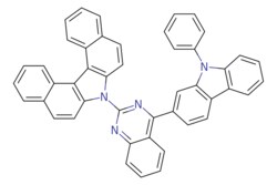 eMolecules​&nbsp;Ambeed / 7-(4-(9-Phenyl-9H-carbazol-2-yl)quinazolin-2-yl)-7H-dibenzo[cg]carbazole / 100mg / 642079515 / A1005086 /  / 1831056-76-8 / [null] / 636.758 / C46H28N4