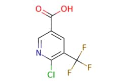 eMolecules​&nbsp;Pharmablock / 6-chloro-5-(trifluoromethyl)pyridine-3-carboxylic acid / 25mg / 632433388 / PB90961 / 0.000 / 1110782-41-6 / MFCD11848376 / 225.550 / C7H3ClF3NO2