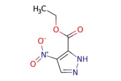 eMolecules​&nbsp;Pharmablock / ethyl 4-nitro-1H-pyrazole-5-carboxylate / 100mg / 628257066 / PBT2937 / 0.000 / 55864-87-4 / MFCD00464008 / 185.139 / C6H7N3O4