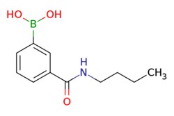 eMolecules​&nbsp;Ambeed / (3-(Butylcarbamoyl)phenyl)boronic acid / 250mg / 624122670 / A470863 /  / 397843-70-8 / MFCD04115691 / 221.060 / C11H16BNO3