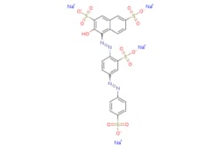 eMolecules​ 6226-79-5 | Ambeed | 3-Hydroxy-4-((2-sulfo-4-((4-sulfophenyl)diazenyl)phenyl)diazenyl)naphthalene-27-disulfonic