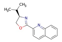 eMolecules​&nbsp;Ambeed / (R)-4-Isopropyl-2-(quinolin-2-yl)-45-dihydrooxazole / 100mg / 600828731 / A1219940 /  / 933992-49-5 / [null] / 240.306 / C15H16N2O