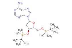 eMolecules​ 51549-32-7 | Ambeed | 9-((2R4S5R)-4-((tert-Butyldimethylsilyl)oxy)-5-(((tert-butyldimethylsilyl)oxy)methyl)tetrahydrofuran-2-yl)-9H-purin-6-amine