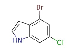 eMolecules​ Pharmablock / 4-bromo-6-chloro-1H-indole / 25mg / 592923827