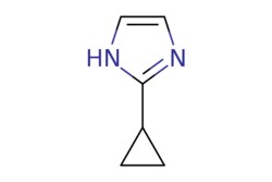 eMolecules​&nbsp;Pharmablock / 2-cyclopropyl-1H-imidazole / 25mg / 586141490 / PB114057 / 0.000 / 89532-38-7 / MFCD19217297 / 108.144 / C6H8N2