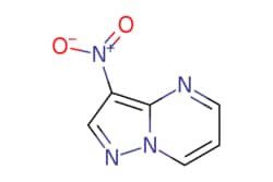 eMolecules​&nbsp;Pharmablock / 3-nitropyrazolo[15-a]pyrimidine / 25mg / 586137529 / PB02010 / 0.000 / 55405-64-6 / MFCD00501922 / 164.124 / C6H4N4O2