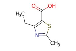 eMolecules​&nbsp;119778-44-8 | 4-Ethyl-2-methylthiazole-5-carboxylic acid | ChemScene | MFCD12027007 | 171.210 | C7H9NO2S | 98.000 | CCc1nc(C)sc1C(O)=O | 100mg | 572304041
