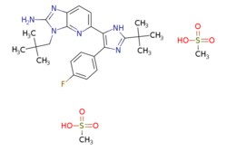 eMolecules​ 862507-23-1 | Ambeed | 5-(2-(tert-Butyl)-4-(4-fluorophenyl)-1H-imidazol-5-yl)-3-neopentyl-3H-imidazo[45-b]pyridin-2-amine