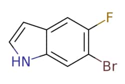eMolecules​ Pharmablock / 6-bromo-5-fluoro-1H-indole / 100mg / 551329026