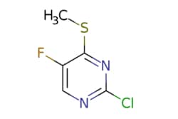 eMolecules​&nbsp;87789-51-3 | 2-chloro-5-fluoro-4-(methylsulfanyl)pyrimidine | Pharmablock | MFCD16876993 | 178.610 | C5H4ClFN2S | 97.000 | CSc1nc(Cl)ncc1F | 100mg | 551328330