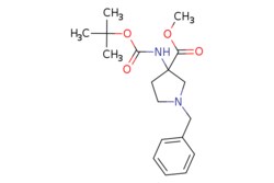 eMolecules​ Pharmablock / methyl 1-benzyl-3-(tert-butoxycarbonylamino)pyrrolidine-3-carboxylate