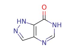 eMolecules​&nbsp;Pharmablock / 1H6H7H-pyrazolo[43-d]pyrimidin-7-one / 25mg / 551251089 / PBLJ7208 / 0.000 / 13877-55-9 / MFCD18785745 / 136.114 / C5H4N4O