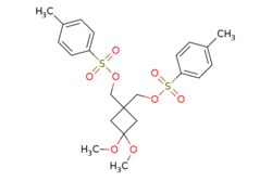 eMolecules​&nbsp;Pharmablock / [33-dimethoxy-1-(p-tolylsulfonyloxymethyl)cyclobutyl]methyl 4-methylbenzenesulfonate / 25mg / 551241742 / PBLG1127 / 0.000 / 1023815-74-8 / MFCD09881300 / 484.580 / C22H28O8S2