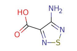 eMolecules​&nbsp;Pharmablock / 4-amino-125-thiadiazole-3-carboxylic acid / 25mg / 551240821 / PBKM081 / 0.000 / 2829-58-5 / MFCD00718830 / 145.140 / C3H3N3O2S