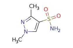 eMolecules​&nbsp;Pharmablock / 13-dimethyl-1H-pyrazole-4-sulfonamide / 1g / 551226133 / PB93602 / 0.000 / 88398-53-2 / MFCD06120837 / 175.210 / C5H9N3O2S